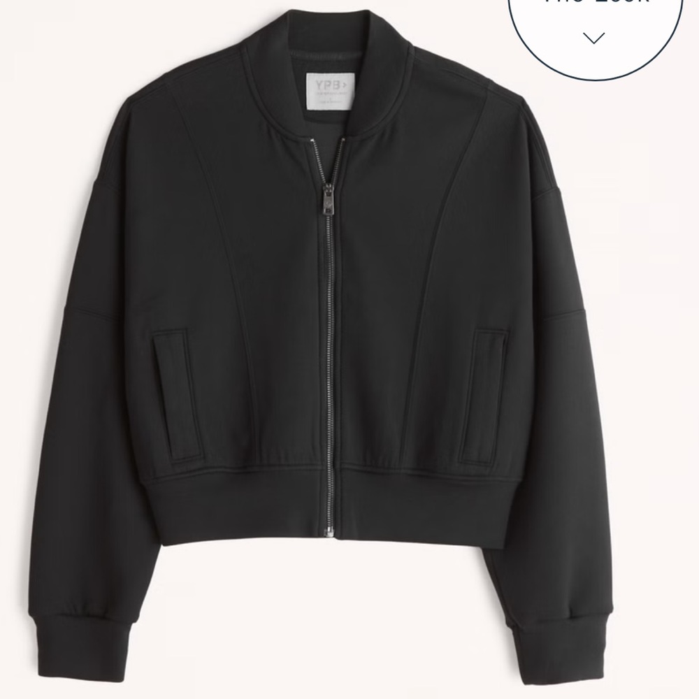 NWT Abercrombie YPB neoKNIT Bomber Jacket